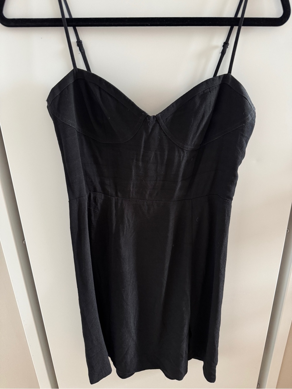 NEW Aritzia Sunday Best black sundress strappy size small